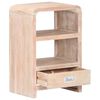 vidaXL Bedside Table 40x30x60 cm Solid Acacia Wood