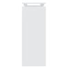vidaXL Console Table White 102x30x80 cm Engineered Wood
