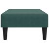 vidaXL Footstool Dark Green 77x55x31 cm Velvet