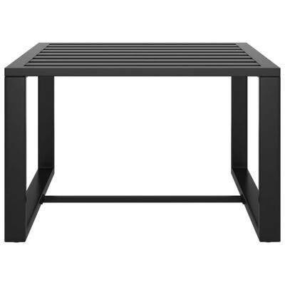 vidaXL 3 Piece Garden Lounge Set with Cushions Aluminium Anthracite