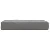 vidaXL Pallet Cushion Grey Oxford Fabric
