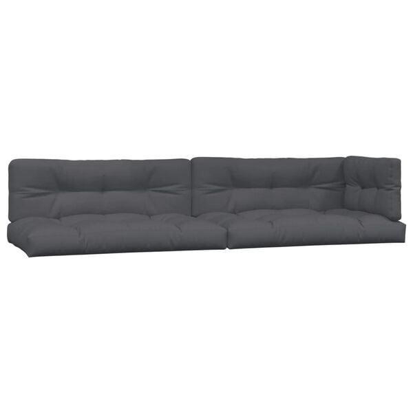 vidaXL 5 Piece Garden Pallet Sofa Set with Cushions Solid Wood Acacia