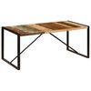 vidaXL Dining Table 180x90x75 cm Solid Reclaimed Wood