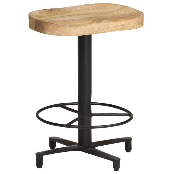 vidaXL Bar Stools 2 pcs 52 cm Solid Mango Wood