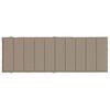 vidaXL Sun Lounger Cushion Taupe 186x58x4cm Oxford Fabric