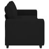 vidaXL 3-Seater Sofa&nbsp;Black 180 cm Fabric