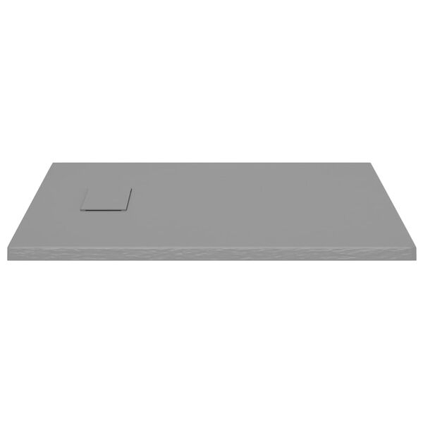 vidaXL Shower Base Tray SMC Grey 90x70 cm
