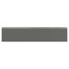 vidaXL Garden Shed Light Grey 192x1021x223 cm Galvanised Steel
