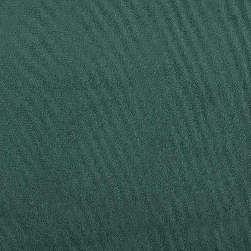 vidaXL Sofa Chair Dark Green Velvet