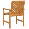 vidaXL Garden Dining Chairs 8 pcs Brown 59 x 62.5 x 89 cm