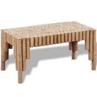 vidaXL Coffee Table Bamboo