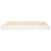 vidaXL Dog Bed White 101.5x74x9 cm Solid Wood Pine