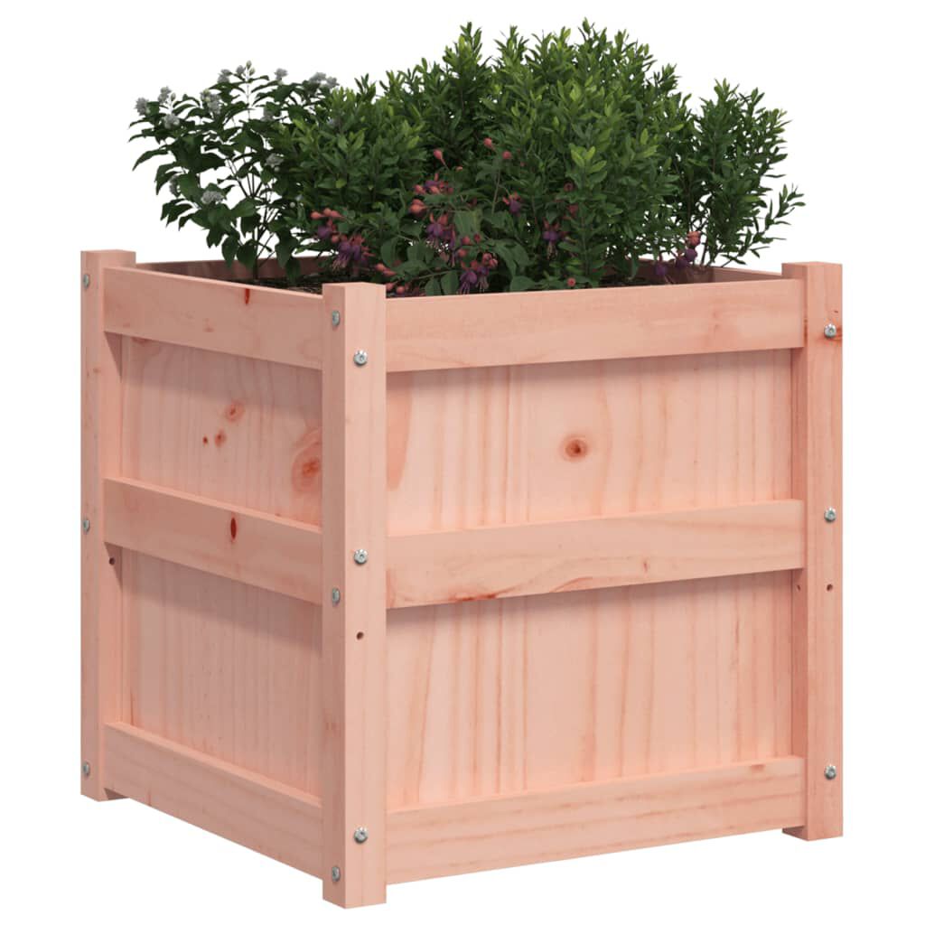 vidaXL Garden Planter 50x50x50 cm Solid Wood Douglas