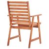 vidaXL Outdoor Dining Chairs 4 pcs Solid Acacia Wood