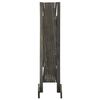 vidaXL Garden Trellis Fence Grey 120x90 cm Solid Firwood