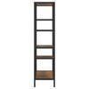 vidaXL Book Shelf 80x30x120 cm Steel and Engineered Wood