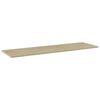vidaXL Bookshelf Boards 8 pcs Sonoma Oak 100x30x1.5 cm Engineered Wood