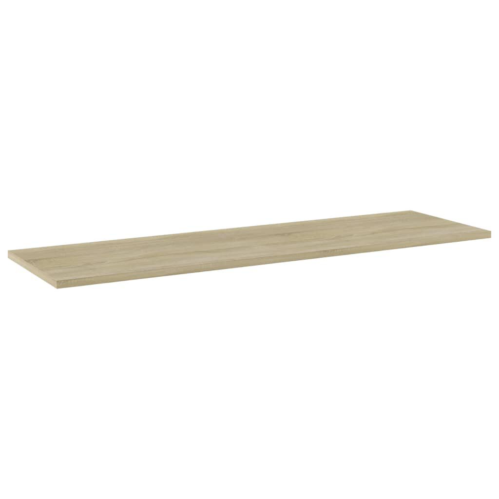 vidaXL Bookshelf Boards 8 pcs Sonoma Oak 100x30x1.5 cm Engineered Wood