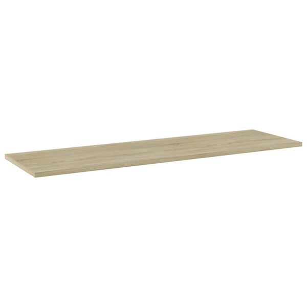 vidaXL Bookshelf Boards 8 pcs Sonoma Oak 100x30x1.5 cm Engineered Wood