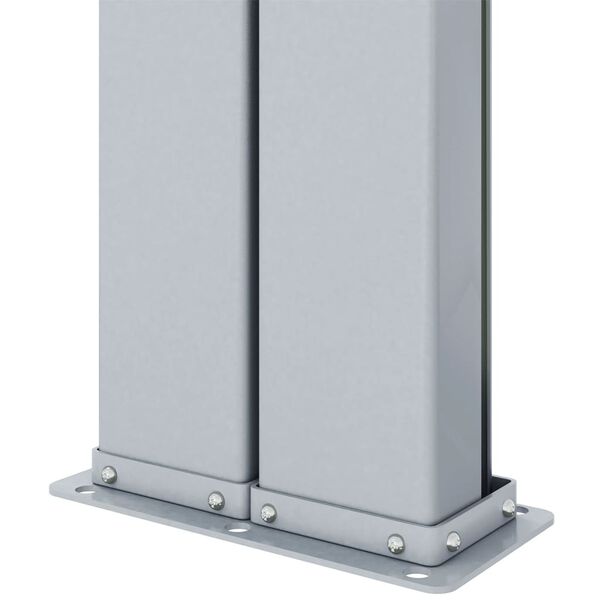 vidaXL Retractable Side Awning Anthracite 160x1000 cm
