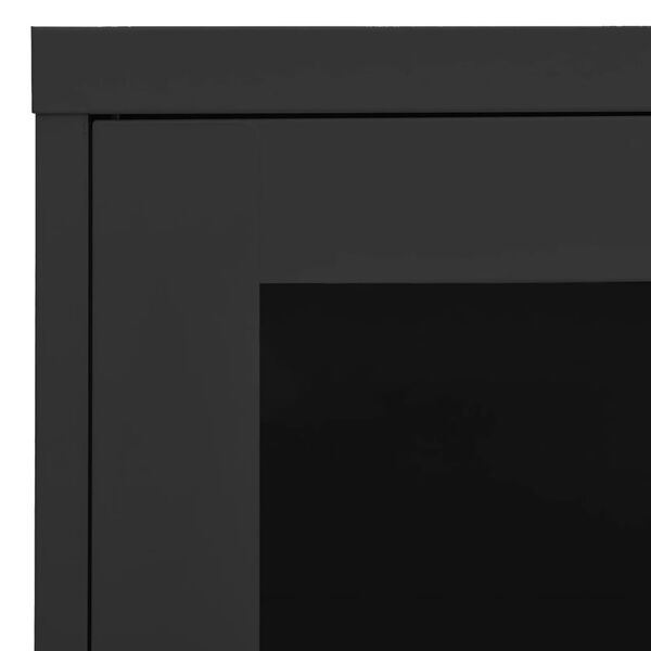 vidaXL Office Cabinet Anthracite 90x40x70 cm Steel