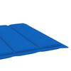 vidaXL 2-Person Sun Lounger with Cushions Bamboo