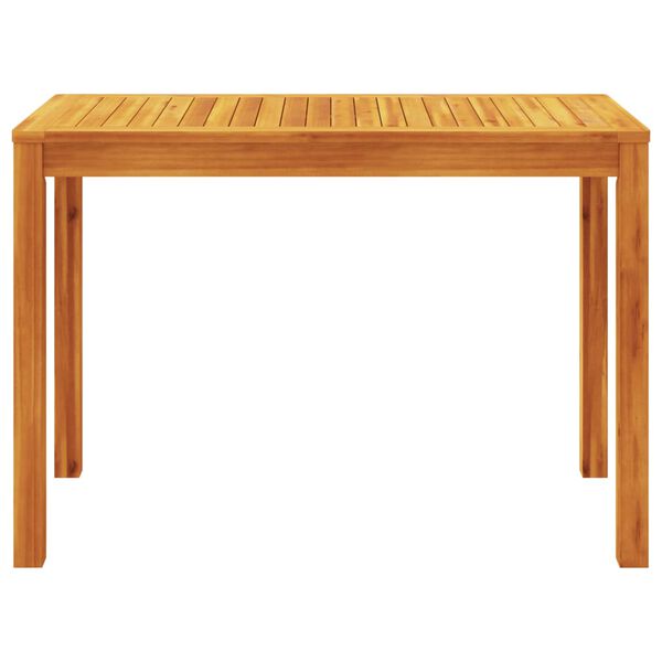 vidaXL 5 Piece Garden Dining Set Solid Acacia Wood Foldable