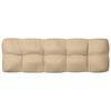 vidaXL Pallet Sofa Cushions 7 pcs Beige