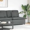 vidaXL Modular Sofa Centre Module with Cushions Dark Grey 100 cm