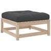 vidaXL 8 Piece Garden Sofa Set with Cushions Solid Wood Pine