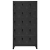 vidaXL Locker Cabinet Anthracite 90x40x180 cm Steel