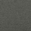 vidaXL Bed Frame without Mattress Dark Grey 100x190 cm Twin Fabric