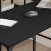 vidaXL Desk Black 139x139x75 cm Engineered Wood