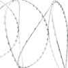 vidaXL Concertina Razor Wire Galvanised Steel 300 m