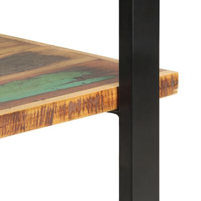 vidaXL 4-Tier Bookcase 80x40x180 cm Solid Reclaimed Wood