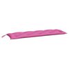 vidaXL Garden Bench Cushions 2pcs Pink 150x50x7cm Fabric