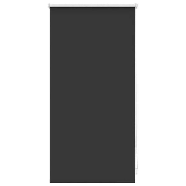 Roller Blind Blackout 40 x 100 cm Black