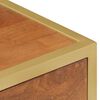 vidaXL Bedside Cabinet 40x35x50 cm Solid Mango Wood