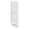 vidaXL Folding Clothes Dry Rack White Plastic