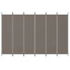 vidaXL 6-Panel Room Divider Anthracite 300x200 cm Fabric