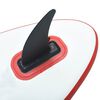 vidaXL Center Fin for Stand Up Paddle Board 18.3x21.2 cm Plastic Black