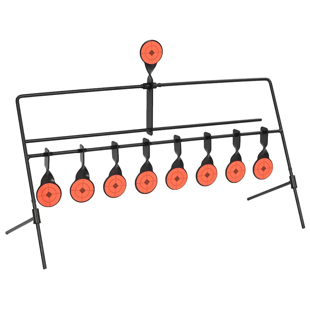 vidaXL Auto Reset Rotating Shooting Target with 8 + 1 Targets