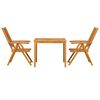 vidaXL Garden Dining Set 5 pcs Brown 150 x 90 x 74 cm