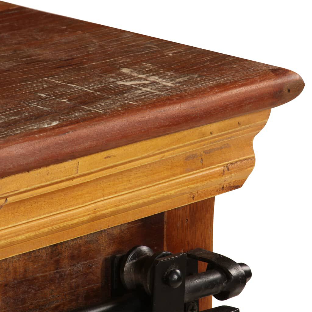 vidaXL TV Cabinet 110x30x45 cm Solid Reclaimed Wood