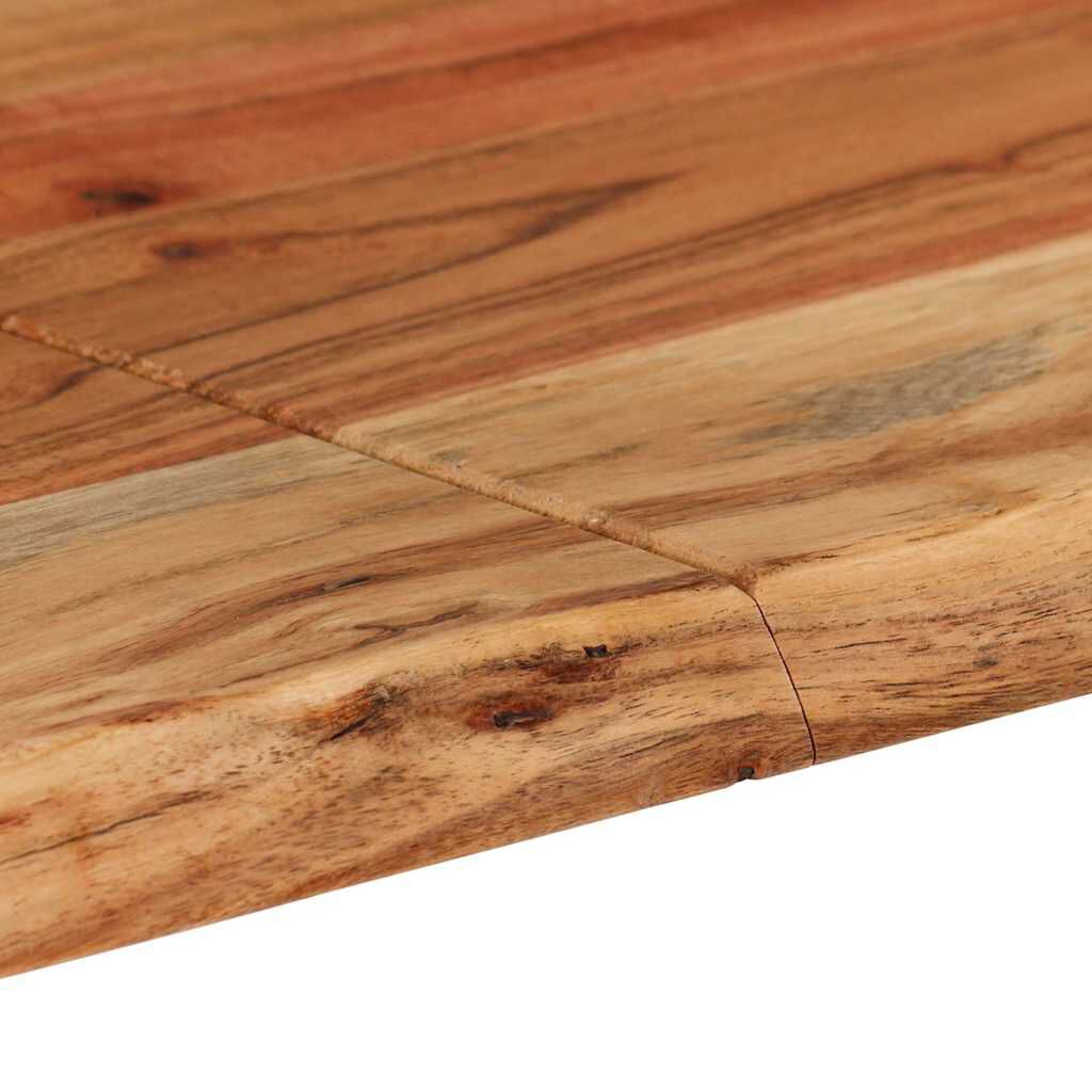 vidaXL Dining Table 140x70x76 cm Solid Acacia Wood