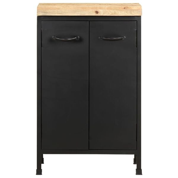 vidaXL Sideboard 47x35x76 cm Rough Mango Wood