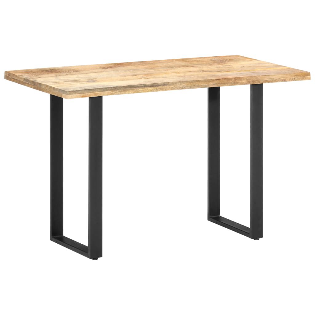 vidaXL Dining Table 120x60x76 cm Solid Mango Wood