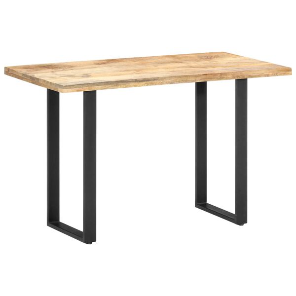 vidaXL Dining Table 120x60x76 cm Solid Mango Wood