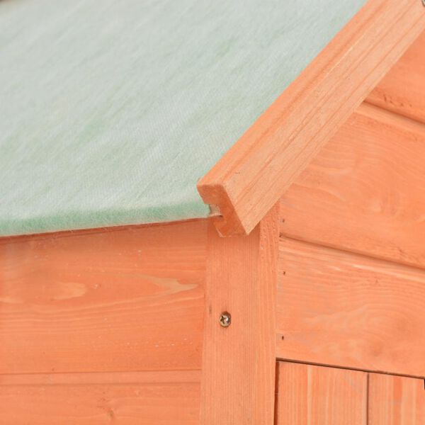 vidaXL Garden Storage Shed 71x60x213 cm Wood