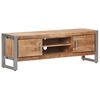vidaXL TV Cabinet 120x30x40 cm Rough Mango Wood
